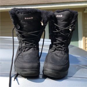 Waterproof Kamik lace up boots